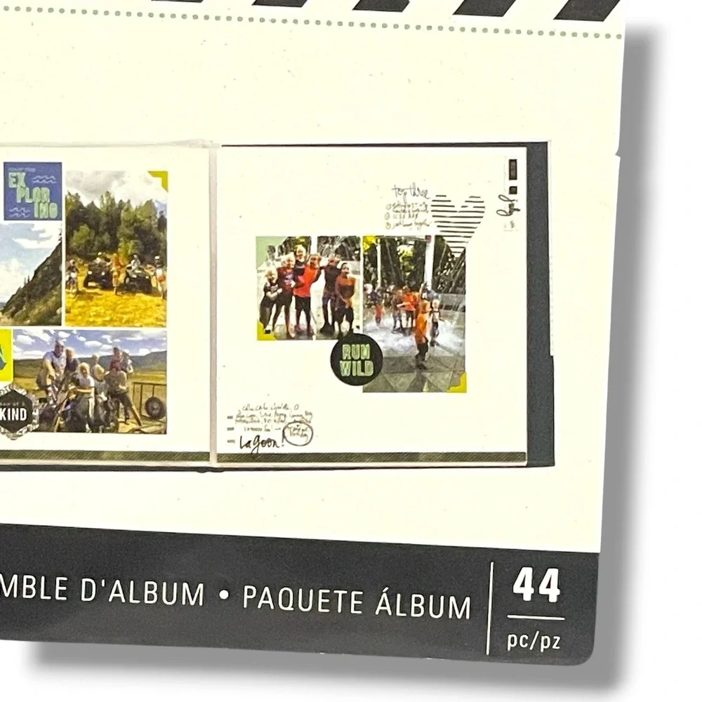 Heidi Swapp Storyline2 Post Bound Scrapbook Album 12